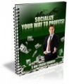 Socialize Your Way To Profits Plr Autoresponder Messages