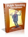 Public Speaking Dynamism Mrr Ebook