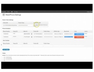 Web2phone Click To Call WordPress Plugin Personal Use Script