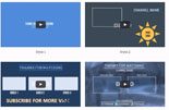 25 Youtube Outro Clips PLR Video