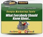 Google Marketing Tools Video Tutorials MRR Video