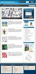 Goal Setting Blog Personal Use Template With Video