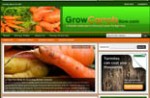 Growing Carrots Blog Personal Use Template 
