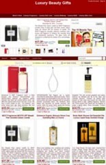 Luxury Beauty Azon Store PLR Template