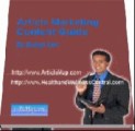 Article Marketing Content Guide Personal Use Ebook