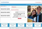 Classmates Website Blue Personal Use Template
