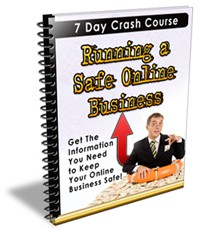Running A Safe Online Business Ecourse PLR Autoresponder Messages