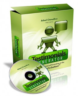 Testimonials Generator Mrr Software With Video