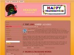 Thanksgiving WordPress Themes Resale Rights Template