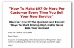 How To Sell Services Personal Use Video