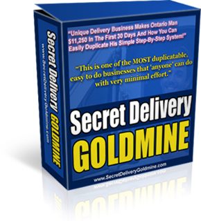 Secret Delivery Goldmine Business Plan PLR Ebook