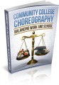 Community College Choreography MRR Ebook