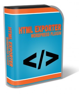 Html Exporter WordPress Plugin Personal Use Software