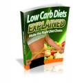 Low Carb Diets Explained Give Away Rights Ebook 