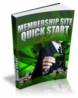 Membership Site Quick Start MRR Ebook