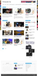 Photography Niche Blog PLR Template
