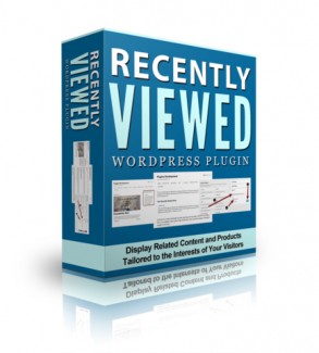 Recently Viewed Wp Plugin Personal Use Software
