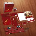 Red Company Print Design Personal Use Template