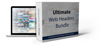 Ultimate Web Headers Bundle Personal Use Graphic