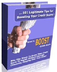 101 Powerful Tips For Legally Improving Your Credit Score PLR Ebook