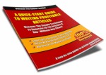 A Quick-Start Guide To Writing Profitable Articles ...