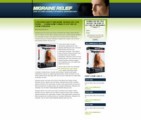 Migraine Landing Page Template Personal Use Template