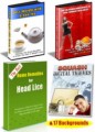 4 Ebooks And 17 Backgrounds PLR Ebook