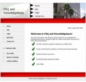 Faq And Knowledgebase Red Personal Use Template