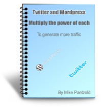Twitter And WordPress PLR Ebook