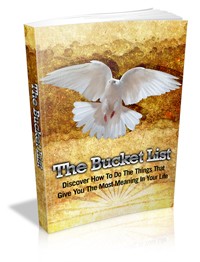 The Bucket List MRR Ebook
