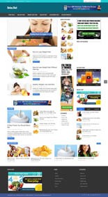 Detox Diet Blog Personal Use Template