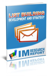 List Building Development And Strategy MRR Ebook