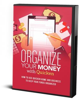 Organize Your Money With Quicken MRR Video With Audio