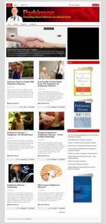 Parkinson Plr Niche Blog PLR Template