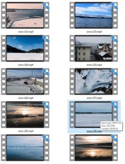 Snow Stock Videos Two – V2 MRR Video