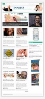 Tinnitus Niche Blog PLR Template