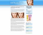 Acne Landing Page Template Personal Use Template