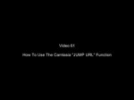 How To Use Camtasia Jump URL Function Plr Video