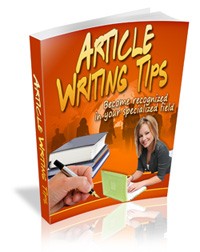 Article Writing Tips MRR Ebook