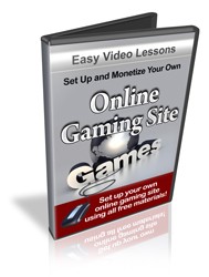Set Up And Monetize Online Gaming Site Resale Rights Video
