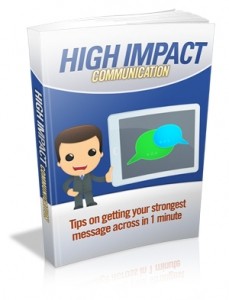 High Impact Communication Mrr Ebook