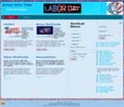 Labor Day Website Templates 3 PLR Template 