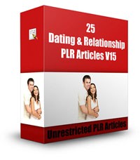 25 Dating Relationship Plr Articles V15 PLR Article