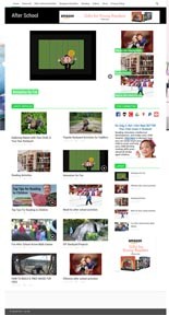 After School Niche Blog PLR Template