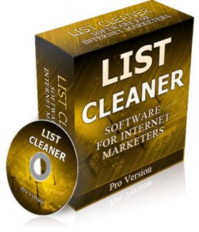 List Cleaner PLR Software