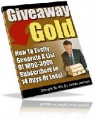 Giveaway Gold Resale Rights Ebook