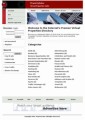 Virtual Property Website Red Personal Use Template