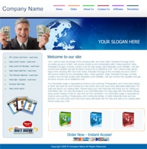 5 HTML Templates And 3 Blog Themes Plr Template