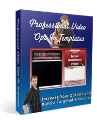 Pro Video Optin Templates PLR Template