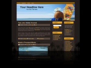 Sandals WP Theme Mrr Template
